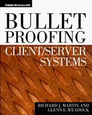 Tapa de Bulletproofing client/server systems