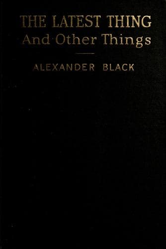 Tapa de The Latest Thing And Other Things