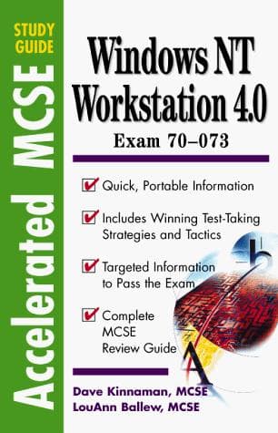 Tapa de Windows Nt 4.0 Workstation