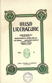 Tapa de Irish literature