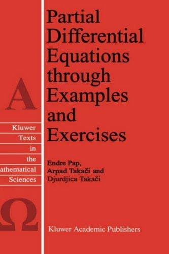 Tapa de Partial differential equations through examples and exercises