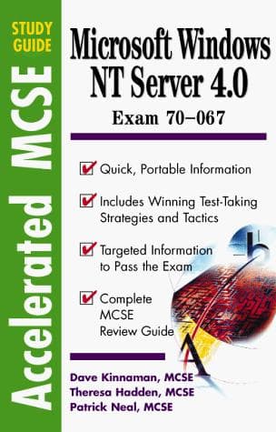Tapa de Windows NT Server 4.0 : exam 70-067