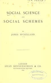 Tapa de Social science and social schemes