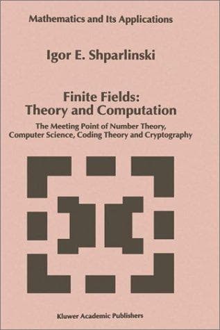 Tapa de Finite fields