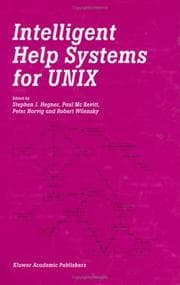 Tapa de Intelligent help systems for UNIX