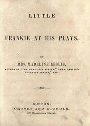 Tapa de Little Frankie at his plays