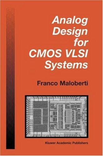 Tapa de Analog Design for CMOS VLSI Systems