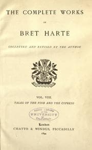 Tapa de The complete works of Bret Harte