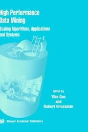 Tapa de High Performance Data Mining - Scaling Algorithms, Applications and Systems