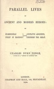 Tapa de Parallel lives of ancient and modern heroes