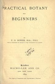 Tapa de Practical botany for beginners
