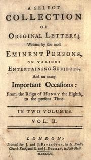 Tapa de A select collection of original letters