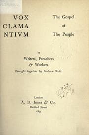 Tapa de Vox clamantium