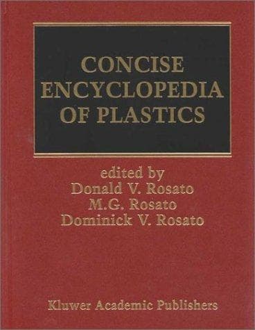 Tapa de Concise encyclopedia of plastics