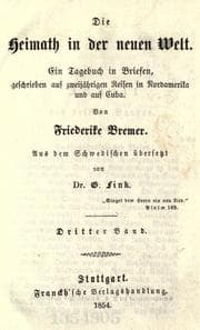 Tapa de Die Heimath in der neuen Welt