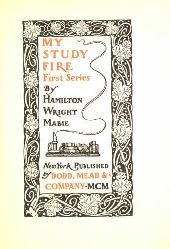 Tapa de My study fire