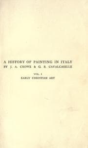 Tapa de A history of painting in Italy