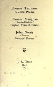 Tapa de Selected poems