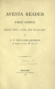 Tapa de Avesta reader