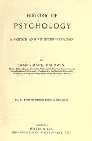 Tapa de History of psychology
