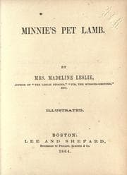 Tapa de Minnie's pet lamb ... illustrated