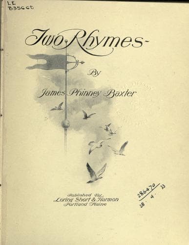 Tapa de Two rhymes.