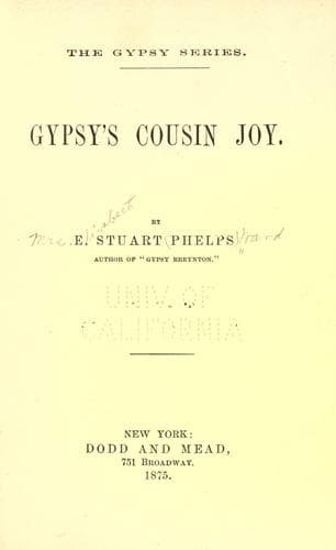 Tapa de Gypsy's cousin Joy