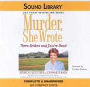 Tapa de Three Strikes and You're Dead (Murder She Wrote)