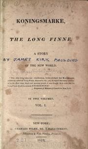 Tapa de Koningsmarke, the long Finne