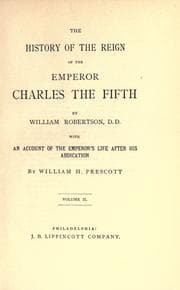 Tapa de The history of the reign of the emperor Charles the Fifth