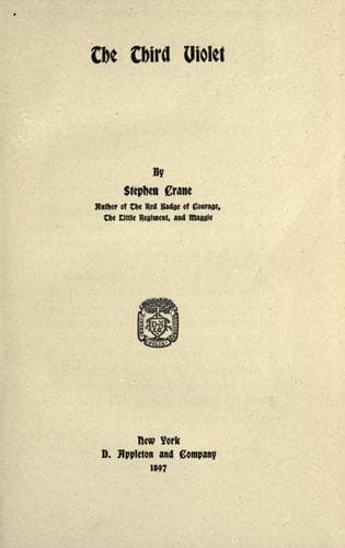 Tapa de The third violet
