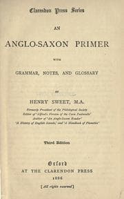 Tapa de An Anglo-Saxon primer