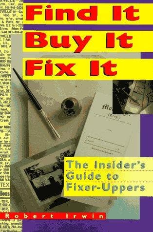 Tapa de Find it, buy it, fix it