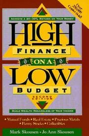 Tapa de High finance on a low budget