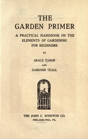 Tapa de The garden primer