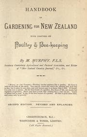 Tapa de Gardening in New Zealand illustrated