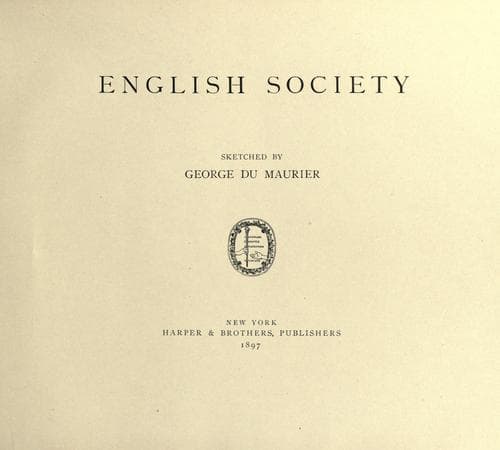 Tapa de English society