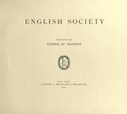 Tapa de English society