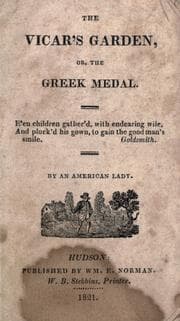 Tapa de The vicar's garden, or, The Greek medal