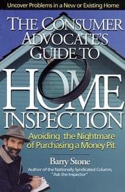 Tapa de The consumer advocate's guide to home inspection