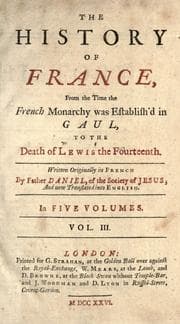 Tapa de Abrégé de l'histoire de France