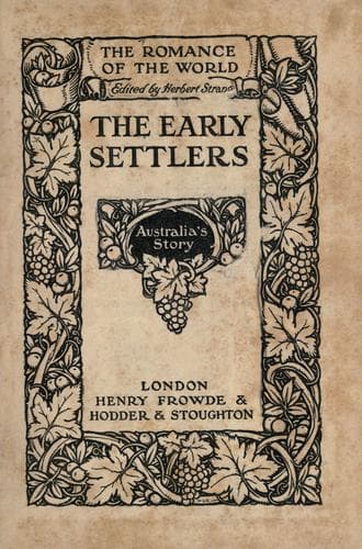 Tapa de The early settlers