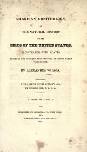 Tapa de American ornithology