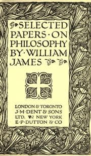 Tapa de Selected papers on philosophy