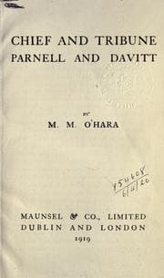 Tapa de Chief and tribune, Parnell and Davitt