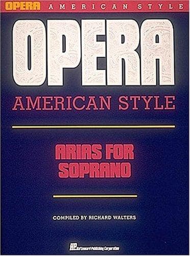 Tapa de Opera American Style: Arias for Soprano