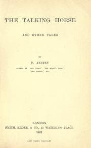 Tapa de The talking horse and other tales
