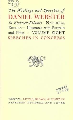 Tapa de The writings and speeches
