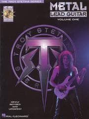 Tapa de Metal Lead Guitar/Book and Cd (Vol. 1)