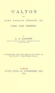 Tapa de Walton and some earlier writers on fish and fishing